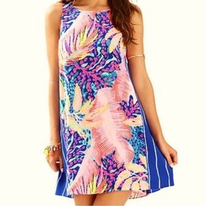 Lilly Pulitzer Jackie Shift Dress- 100% Silk